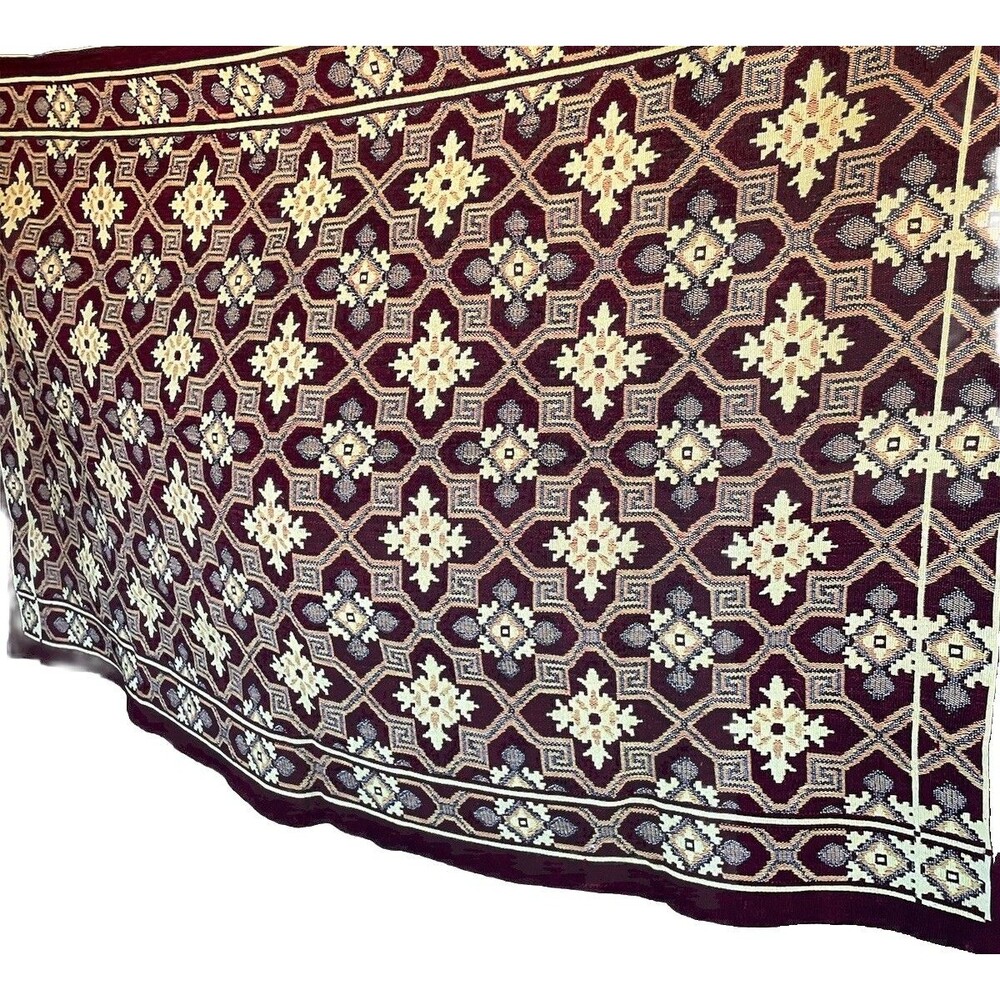 RARE Pakistan Rug 100% Cotton Dwar Hand Woven Himalayan FAST SHIPPING - Picture 10 of 16